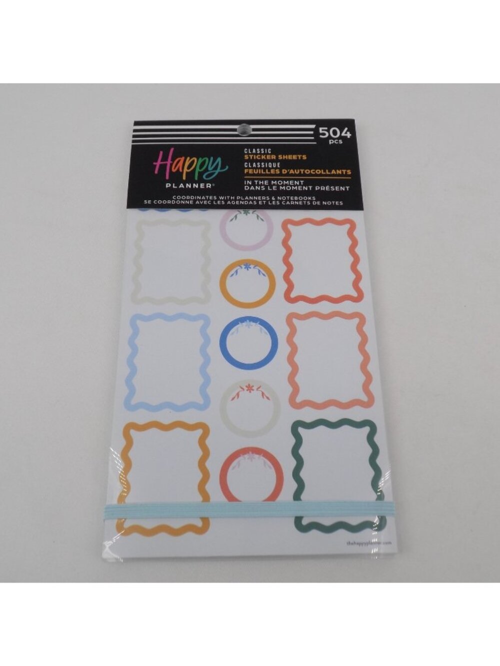 Happy Planner Classic Sticker Sheets 504 Pcs In The Moment Theme 30 Pages New